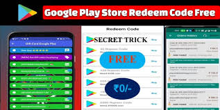 google play redeem code free 2023 pm