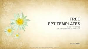 Abstract Of Lotus Abstract Ppt Templates