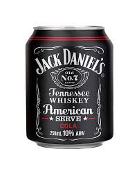 You'll be able to find the jack daniel's cocktails in select stores in california, colorado, connecticut, delaware, florida. Buy Jack Daniel S American Serve Cola Cans 250ml Dan Murphy S Delivers