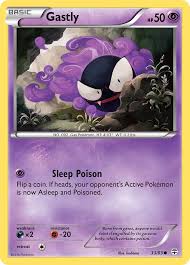 This card is out of the pokemon expedition base set. Gastly Pkmncards