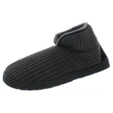 Details About Muk Luks Mens Gray Indoor Outdoor Bootie Slippers Shoes L 12 13 Bhfo 5574
