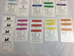 Maybe you would like to learn more about one of these? One Your Choice Incl Railroads And Utilities Monopoly Property Deed Card Toys Hobbies Games