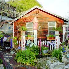 Need shed to be fixed to slab with either dyna bolts and nails. Garden Shed Sunset Magazine