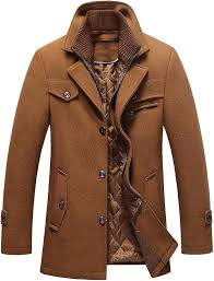 Short Wool Jacket Woolen Trench Coat