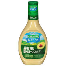 hidden valley avocado ranch condiment