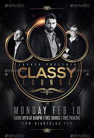 Download The Classy Lounge Party Flyer For Photoshop