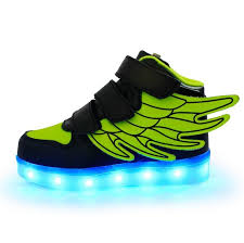 Creative Kids Shoes Led Lights Wings Shoes Usb Charging Light Up Girls Boys Changing Flashing Lights Sneakers Cheap Boys Sneakers Boys Sports Trainers From Ls Crystal 47 67 Dhgate Com