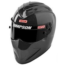 Simpson Carbon Diamondback Racing Helmet