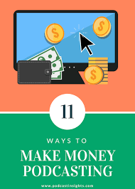 We did not find results for: How To Make Money Podcasting 11 Ways To Monetize A Podcast