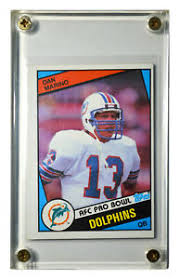 With the first pick in the united states football league's history, the los angeles express selected dan marino on january 4, 1983. Dan Marino Rookie Card Afc Pro Bowl Topps One Of The Greatest Qb In Nfl History Ebay