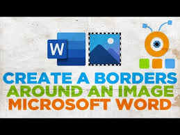 borders around an image in word