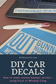Cut each line of your design apart. How To Make A Car Decal With The Cricut Maker Diy Danielle