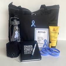 stomach cancer awareness gift basket