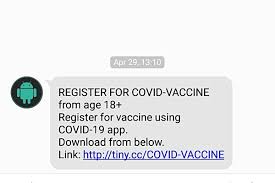 The meningococcal conjugate vaccine, or the meningitis vaccine, is recommended for preteens, teens and young adults. Users Beware This Sms Claiming Free Covid 19 Vaccine Registration In India Is Fake