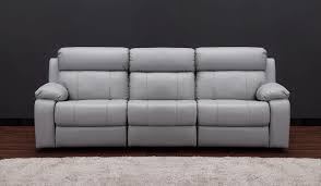 slim recliner 3 seater sofa luxury