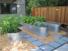 Galvanized Tub Uses In The Garden