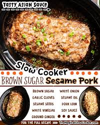 brown sugar sesame pork loin