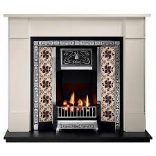 Art Nouveau Iron Insert Fireplace 37