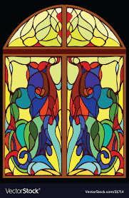 Window Stained Glass Window From Color