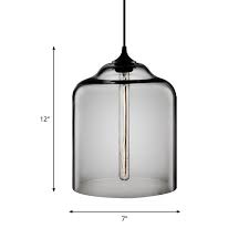 Amber Glass Ceiling Pendant Lamp