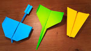 how to make 5 easy paper airplanes that