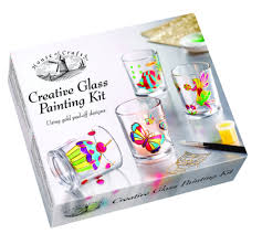 Creative Glass Painting Kit Paint