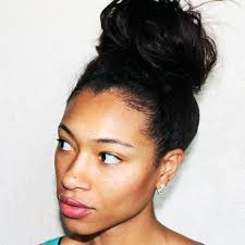 Her bronzed smoky eye made for a modern, polished look. 5 Bun Styles For Natural Hair That Are Perfect For Summer