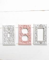 Metal Wall Decor Light Switch Cover