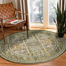 mandala round area rug for living room