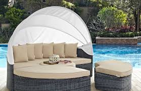 Samuel Outdoor Canopy Daybed Modern Digs