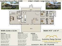 Sloping Lot Concept House Plans 211 M2