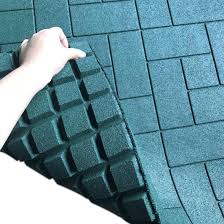 sol rubber brick surface grid bottom