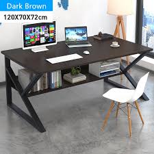 In this room there is a sofa and two armchairs. Modern Home Office Desks 120x70cm Study Table Wood Table Workstation Living Room Computer Desk Bedroom Hotel Shopee Malaysia