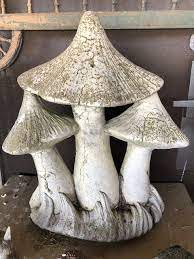 Concrete Mushroom Next To New