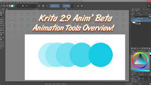 krita animation tutorial the