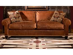 cattleman leather sofa leather