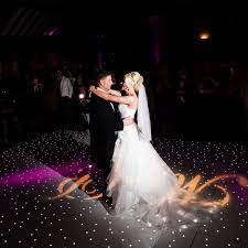 ledj white starlit dance floor system