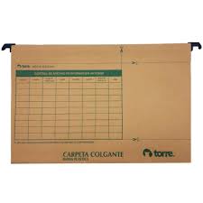 carpeta colgante standard barra