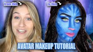 avatar makeup tutorial body paint