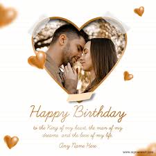 birthday wishes for husband with photo