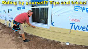 installing fiber cement siding by