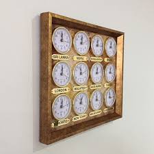12 Zone Clocks Multi Zone Times Time