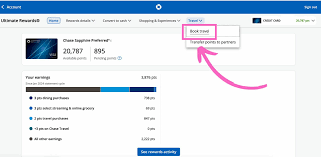 chase ultimate rewards guide travel