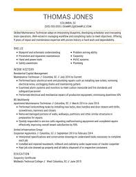 Check these mechanical engineer resume templates & some tips for writing mechanical what does a mechanical engineer do? Professional Maintenance Resume Examples Livecareer