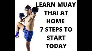 learn muay thai at home step by step