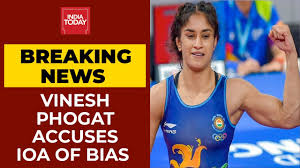 Vinesh phogat was a medal contender at the tokyo olympics. Wrestler Vinesh Phogat Demands Physio S Accreditation Accuses Indian Olympic Association Of Bias Youtube