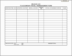 Free Mileage Log Spreadsheet Vehicle Template For Word