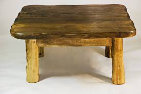 Handmade Small Wooden Coffee Table By