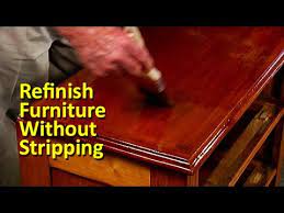 Refinish Furniture Without Stripping
