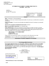 Ui appeals decisions are posted online and are matters of public record. Sample Of Letter Sent To Overpayment Recipient Unemployment Benefits Social Security United States